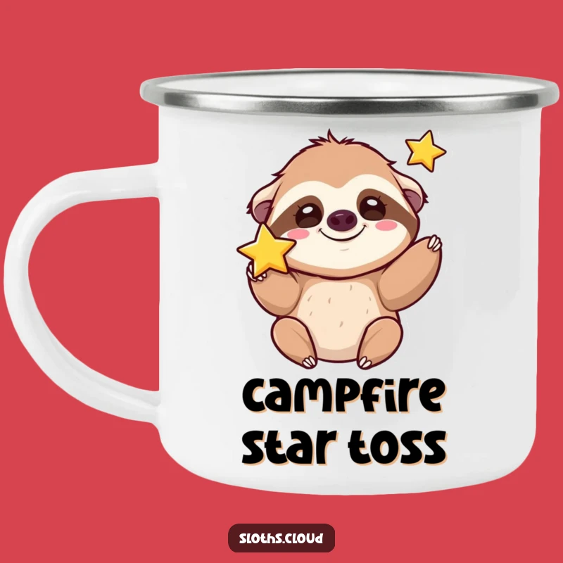 Funny Kawaii Sloth Camping Mug: Sip Your Joy on Every Adventure