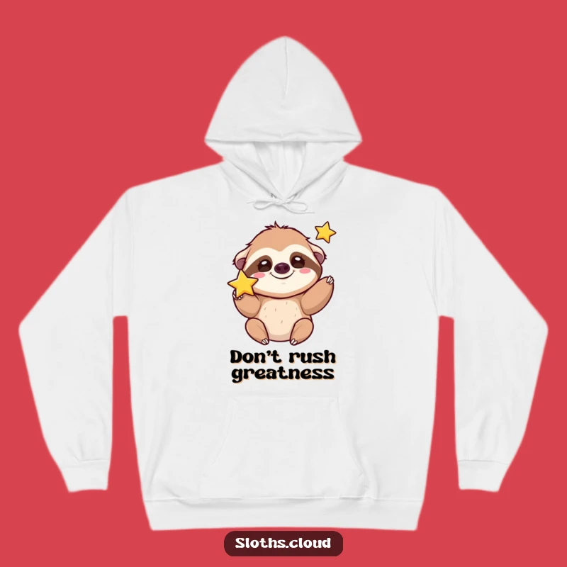 Funny Kawaii Sloth Hoodie: Stay Cozy and Spread Smiles All Day