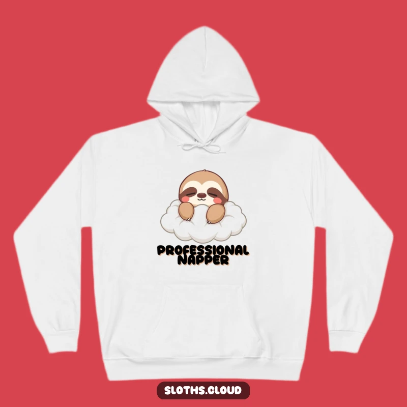 Funny Peaceful Sloth Hoodie: Cozy Relaxation, Your Ultimate Funny Gift