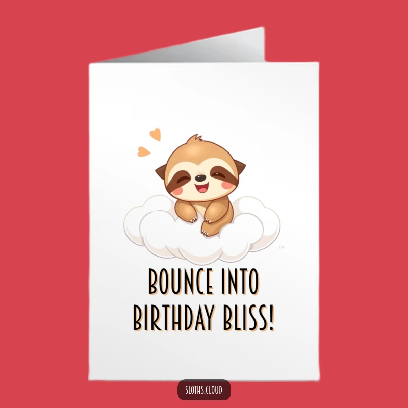 Free Printable Sloth Birthday Card: Giggle-Inducing Downloadable Joy!