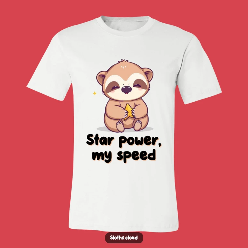 Funny Playful Sloth T-Shirt: Shine Bright, Your Perfect Funny Gift