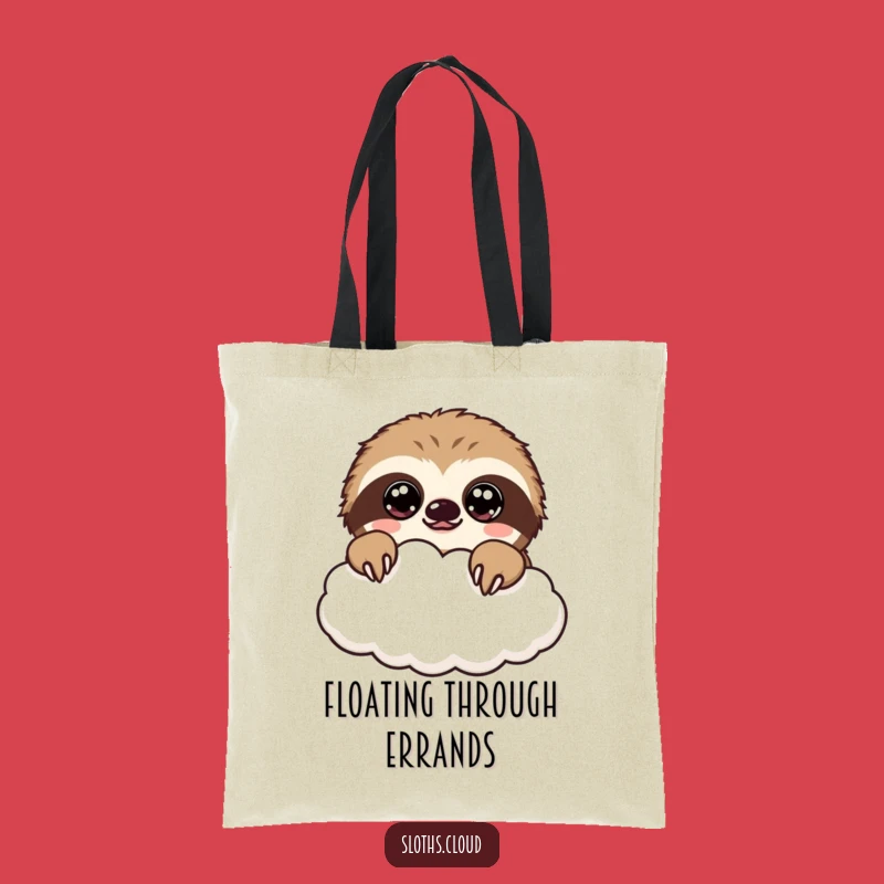 Funny Kawaii Sloth Tote Bag: Carry Your Dreams with Adorable Ease