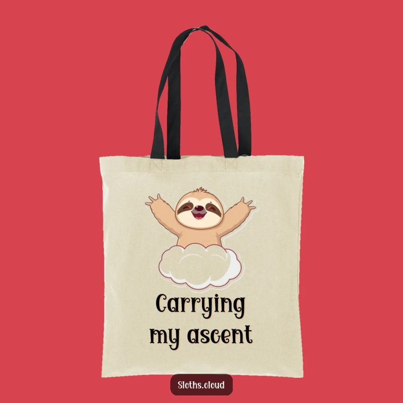 Funny Sloth Cloud Tote Bag: Carry Your Joy, Your Perfect Funny Gift
